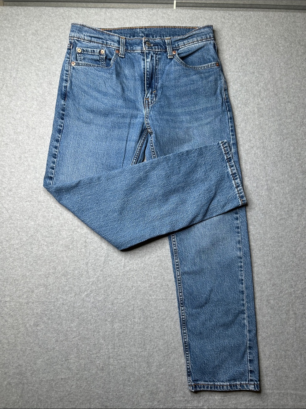 Levi's Men's‎ Straight Blue Denim Jeans